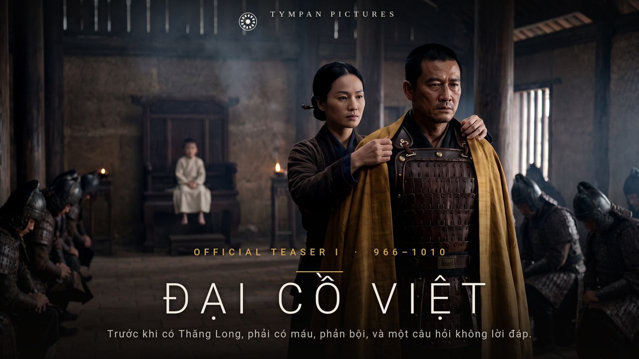 Đại Cồ Việt, Official Teaser I: Thái hậu Dương Vân Nga lays the imperial robe on Lê Hoàn’s shoulders